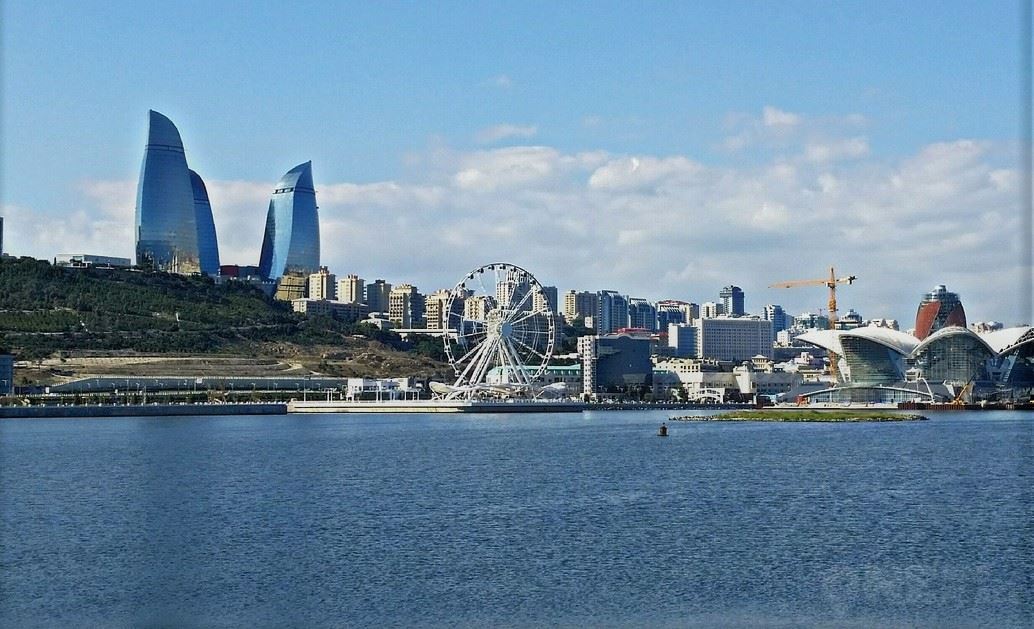 Каспийской море Баку
