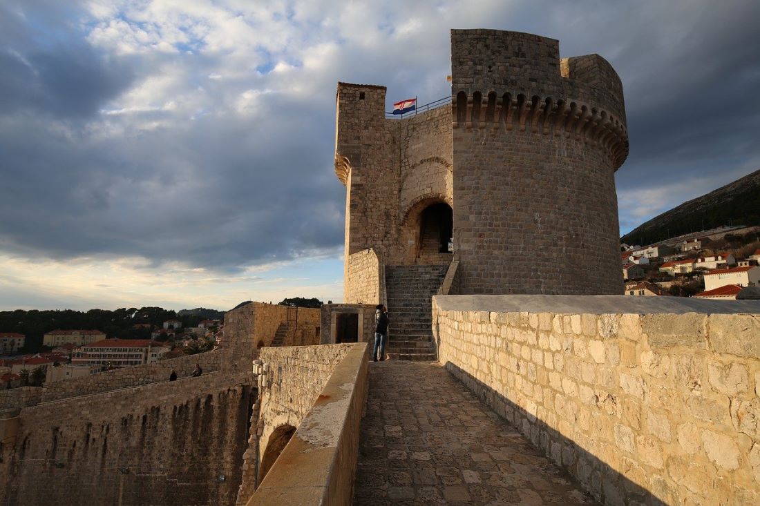 Крепостные стены Дубровника