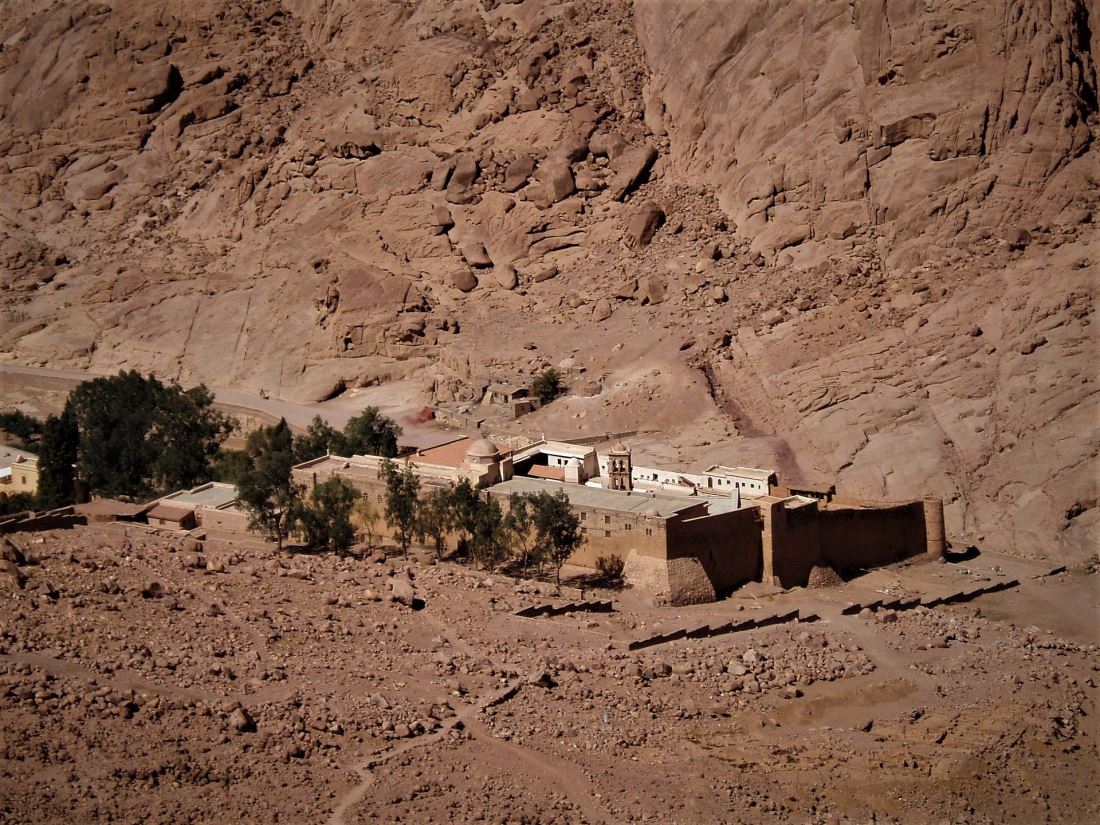Монастырь на горе Синай