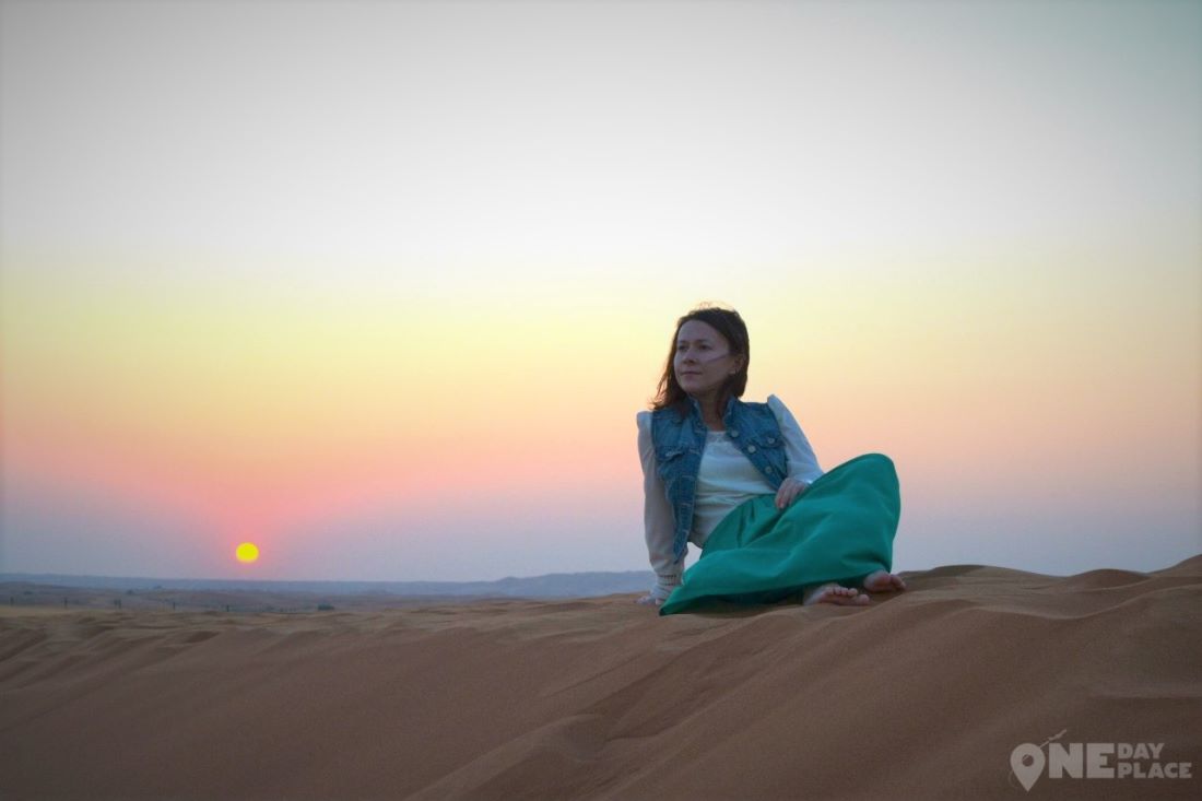 Закат в пустыне